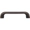 Jeffrey Alexander 128 mm Center-to-Center Brushed Oil Rubbed Bronze Square Marlo Cabinet Pull 972-128DBAC - alternate 3